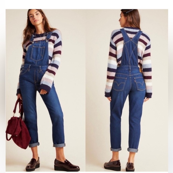 Levi’s Denim Overalls Size Small - Picture 2 of 12